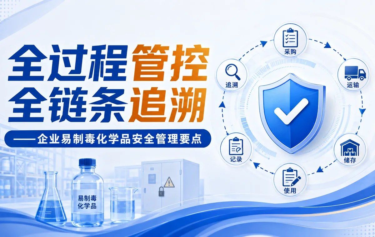 易制毒化学品合规科普视觉